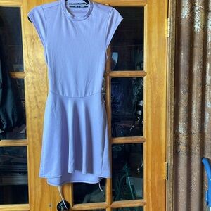 Simple and Fun Light Purple Skater Dress, Size S
